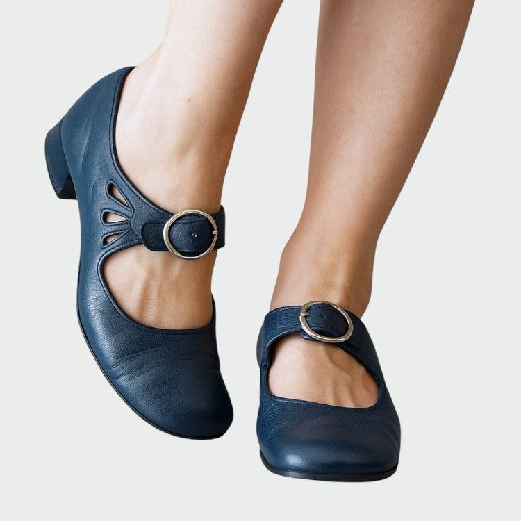 Olivia - Scarpe Mary Jane con fibbia classica