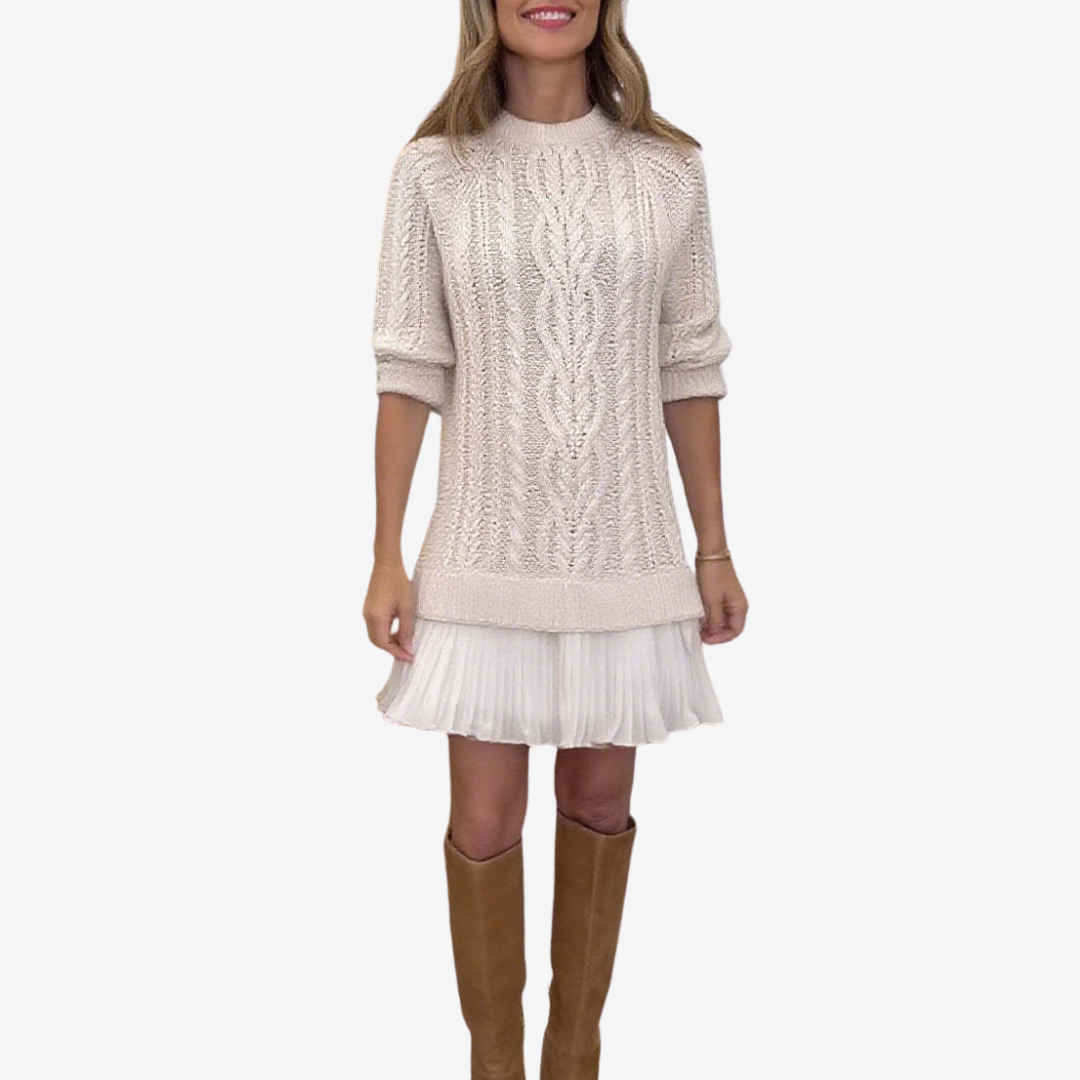 Gaëlle™ Abito Maglione in Maglia