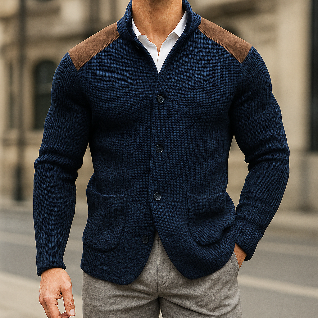 Alessio – Blazer in Maglia