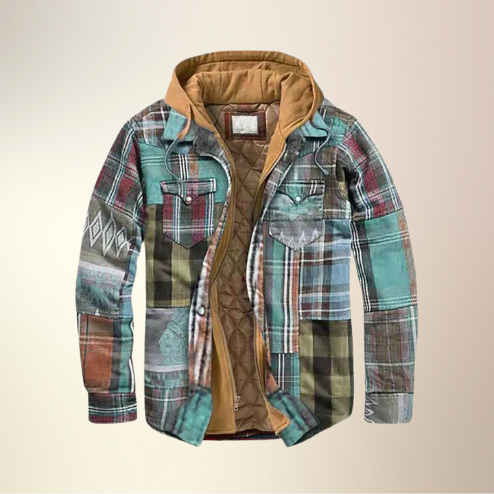 Yves™ I Giacca patchwork a quadri