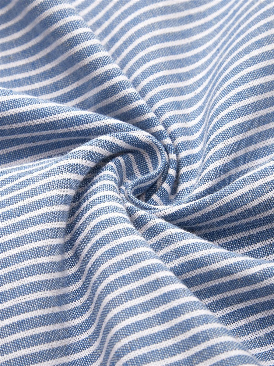 Cora | Abito Midi a Strisce con Eleganza Rilassata