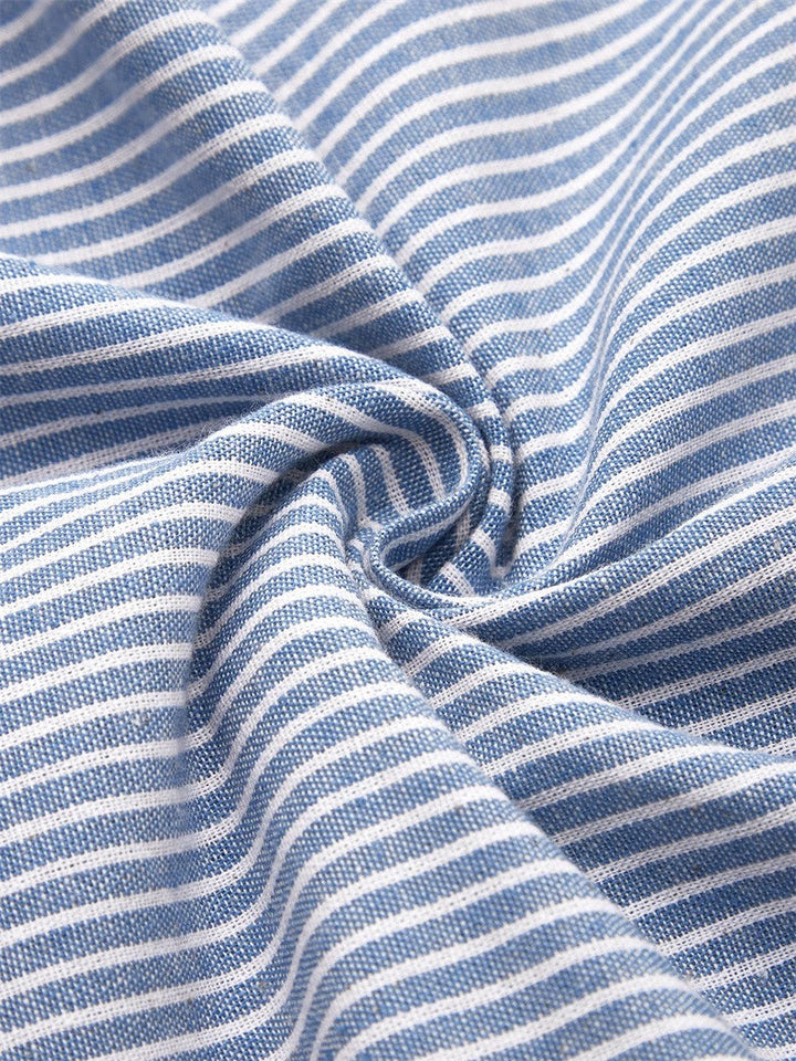 Cora | Abito Midi a Strisce con Eleganza Rilassata