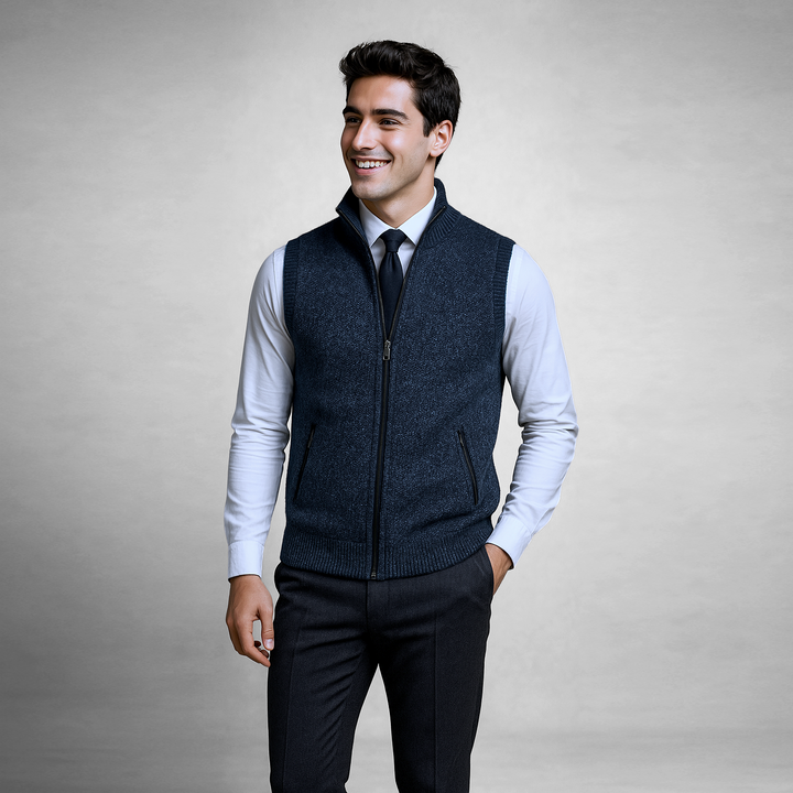 Lennox | Gilet trapuntato con cerniera
