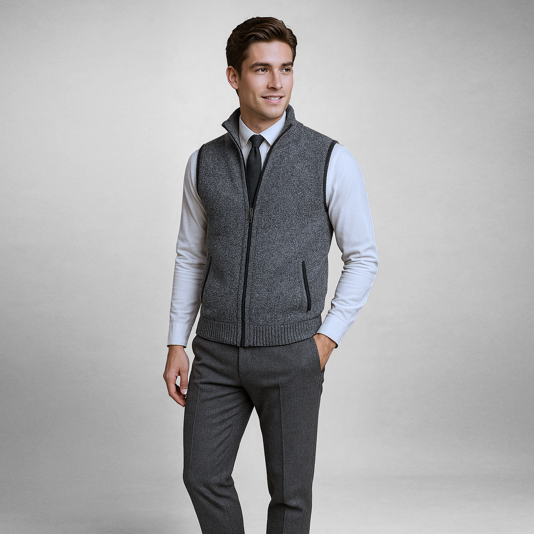 Lennox | Gilet trapuntato con cerniera