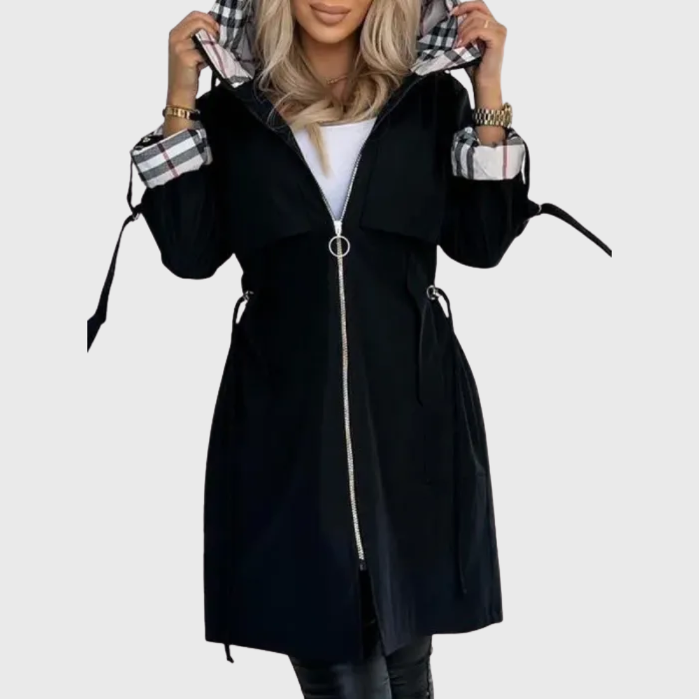 Aurélie | Manteau Femme avec Fermeture Frontale