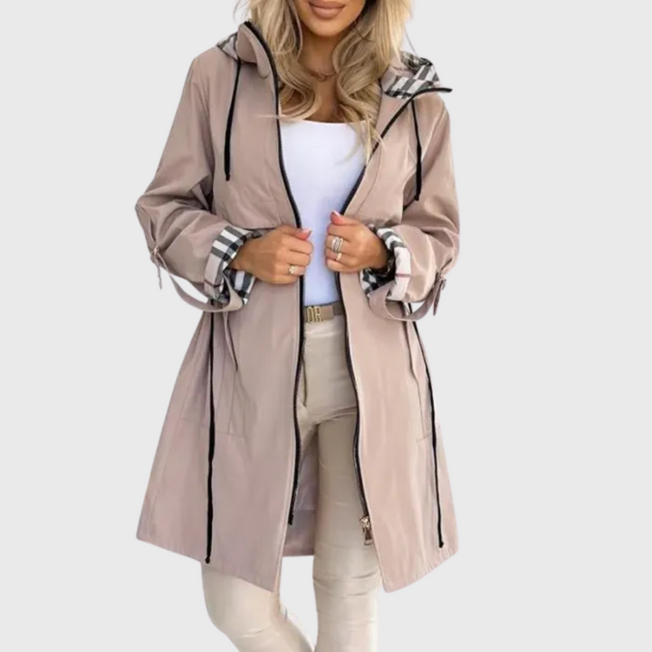 Aurélie | Manteau Femme avec Fermeture Frontale