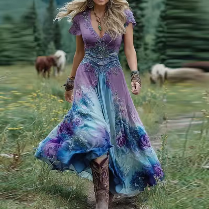 Chasie | Abito Floreale Su Misura