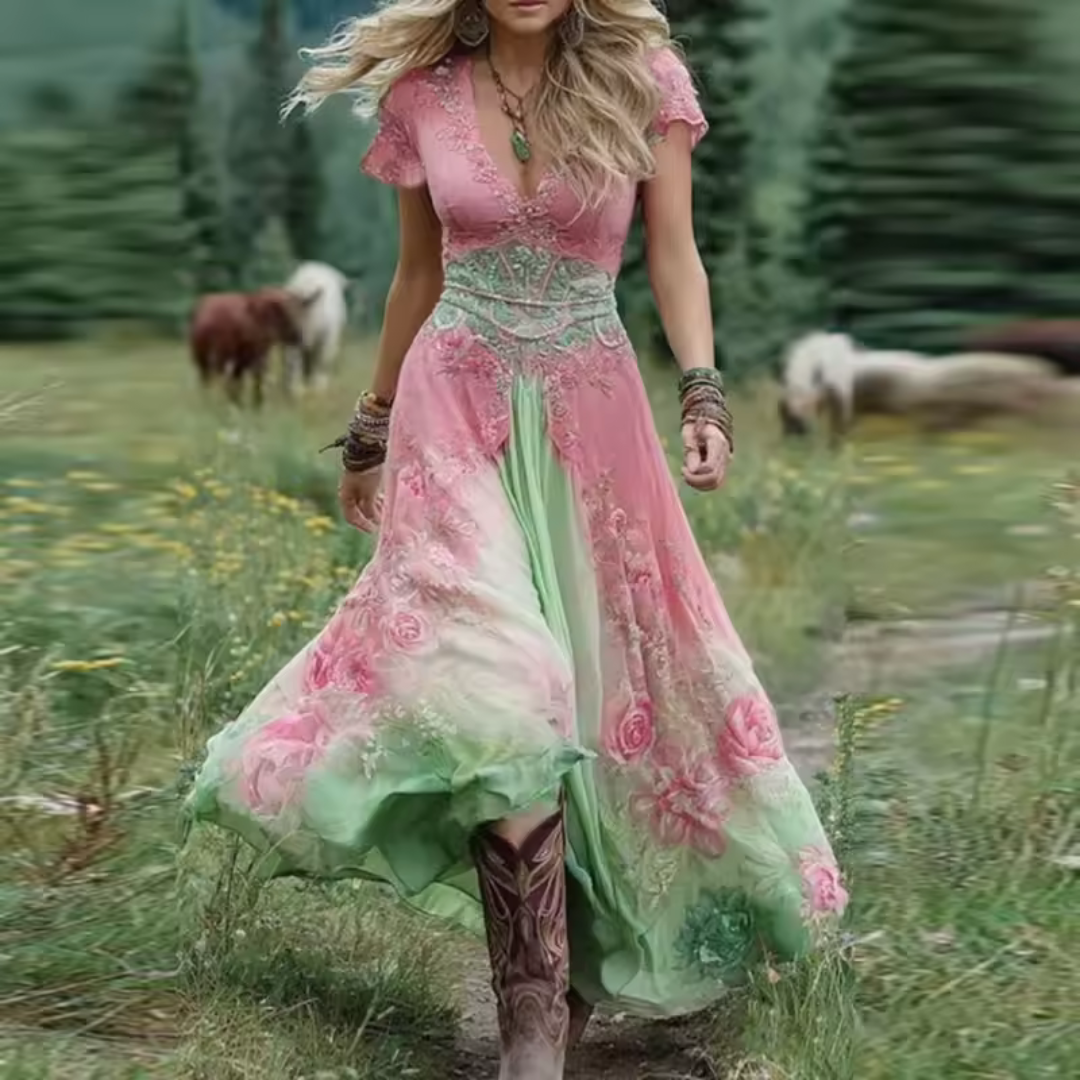 Chasie | Abito Floreale Su Misura