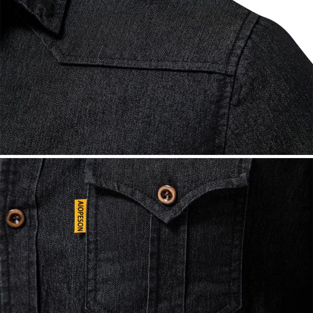 Silas | Camicia in denim di cotone