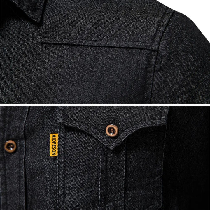 Silas | Camicia in denim di cotone