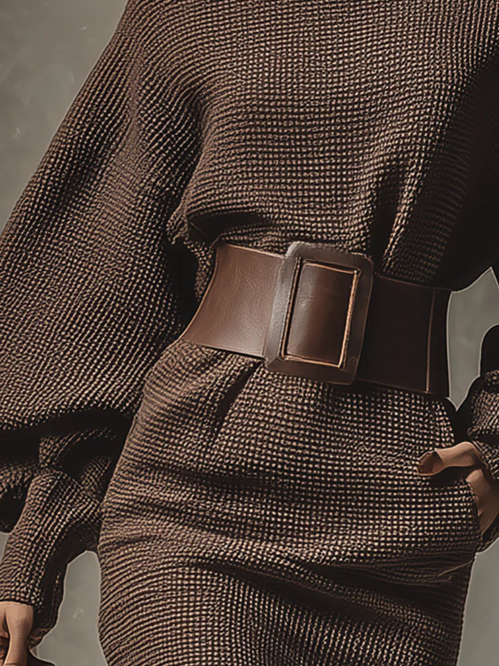 CLÉA | Abito corto in maglia