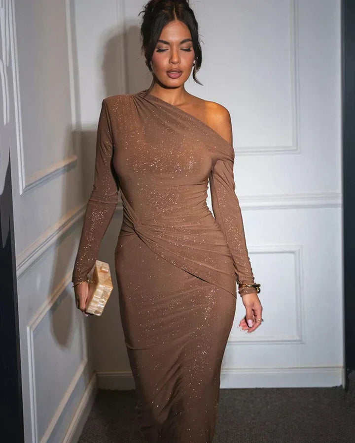 Alina | Abito lungo scintillante