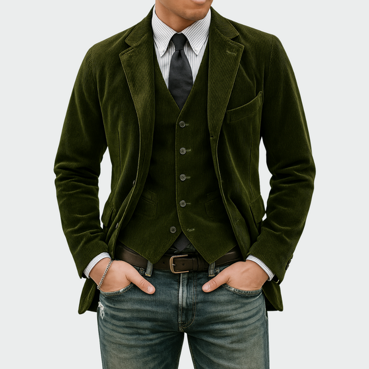 Peter | Completo elegante con blazer e gilet