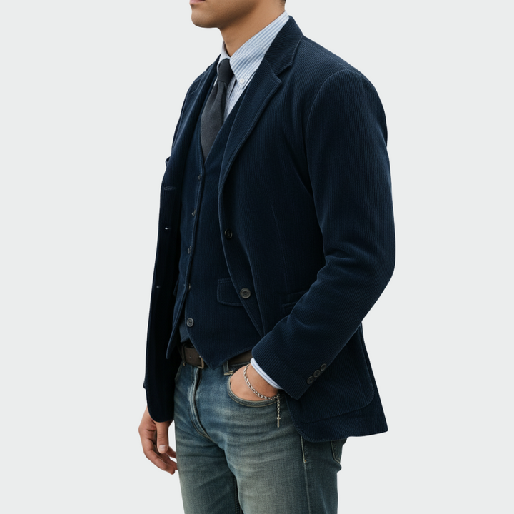 Peter | Completo elegante con blazer e gilet