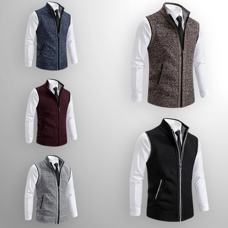 Lennox | Gilet trapuntato con cerniera
