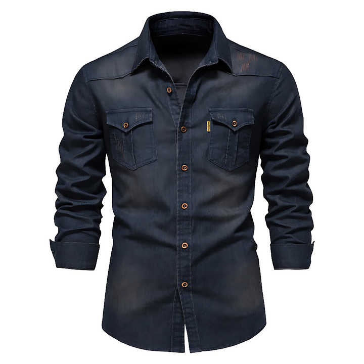 Silas | Camicia in denim di cotone