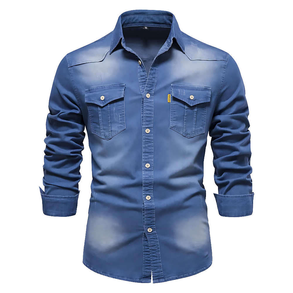 Silas | Camicia in denim di cotone